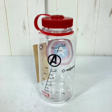 【OneSize クリアー系】 Nalgene ( ナルゲン ) 広口 1.0L マーベル Wide Mouth 1.0L MARVEL 生産終了モデル 入手困難 キャプテンアメリカ ハイドレーションイクイップメント ハードボトル z00058421  ハードボトル - 0