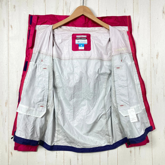 【Women's S ピンク系】 Columbia ( コロンビア ) シンプソン サンクチュアリ ウィメンズ レインスーツ Simpson Sanctuary Women's Rain Suit ナイロン ウェア セットアップ レインスーツ レインシェル z0005