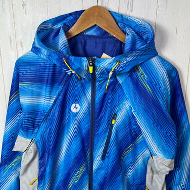 Marmot Convertible Wind Jacket, Men's Medium, Blue. Polyester. Outerwear/Tops/Windshell/Vest. z00055060.
