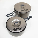 【OneSize グレー系】 Evernew ( エバニュー ) チタンクッカーセットS セラミック チタン ECA411 クッカー コッフェル クックウェア - 【公式】2ndGEAR（セカンドギア）Webショップ【登山用品・アウトドア用品専門 買取販売店】