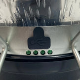 [One Size Navy] Barebones Railroad Lantern Ocean Blue Lighting Gear Lantern z00053979 Ocean Blue Lantern Lighting Gear