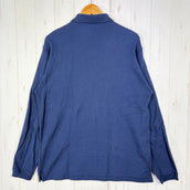 【Men's M ネイビー系】 2006 Patagonia ( パタゴニア ) ロングスリーブ ポロシャツ Men's Long-Sleeved Polo Shirt クラシックネイビー / Classic Navy / CNY オーガニックコットン 鹿の子 オー