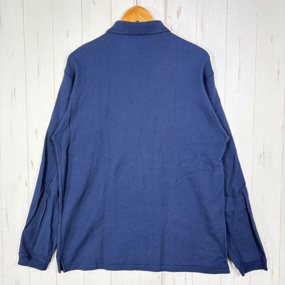 【Men's M ネイビー系】 2006 Patagonia ( パタゴニア ) ロングスリーブ ポロシャツ Men's Long-Sleeved Polo Shirt クラシックネイビー / Classic Navy / CNY オーガニックコットン 鹿の子 オー