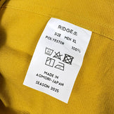 【Men's XL イエロー系】 Ridge Mountain Gear ( リッジマウンテンギア ) ベーシック ロングスリーブ シャツ Basic Long Sleeve Shirt  Rustic Mustard z00055806 Rustic Mustard