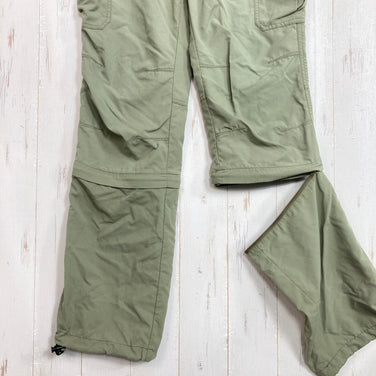 【Women's M グリーン系】 Columbia ( コロンビア ) フィジー アイランド コンバーチブルパンツ ウィメンズ Fiji Island Convertible Pants Women's 2WAY 3/4丈 ナイロンリップストップ ナイロン ウェア ボ