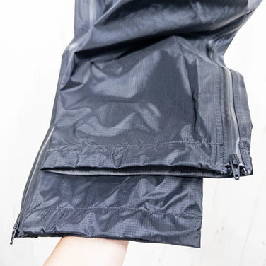 Montbell Storm Cruiser 全拉链裤，男款，S码，黑色。尼龙，防雨外套，GORE-TEX 3L。