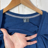 【Women's XS ネイビー系】 Ibex ( アイベックス ) ロングスリーブ メリノ ティー メリノウール ウェア トップス インナー シャツ ロングスリーブTシャツ クルーネック ウール z00056456  ウール ロングスリーブTシャツ クルーネック インナ