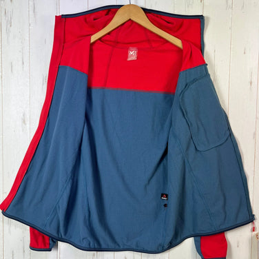 Men's Medium Navy Millet Trilogy Lightgrid Hoodie, Polartec Power Grid fleece jacket (z00055201).