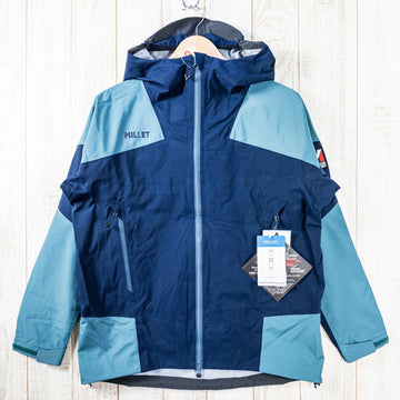 【Women's M ネイビー系】 Millet ( ミレー ) トリロジー ティフォン タフ ジャケット TRILOGY TYPHON TOUGH JK ナイロン ウェア トップス アウター ジャケット ハードシェル z00051204 ハードシェル アウター ジャ - 【公式】2ndGEAR（セカンドギア）Webショップ【登山用品・アウトドア用品専門 買取販売店】