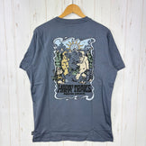 【Men's L Navy Series】 Mountain Hardwear Happy Trails Short Sleeve OM6911 053 z00056039 053 Synthetic Short Sleeve T-shirt