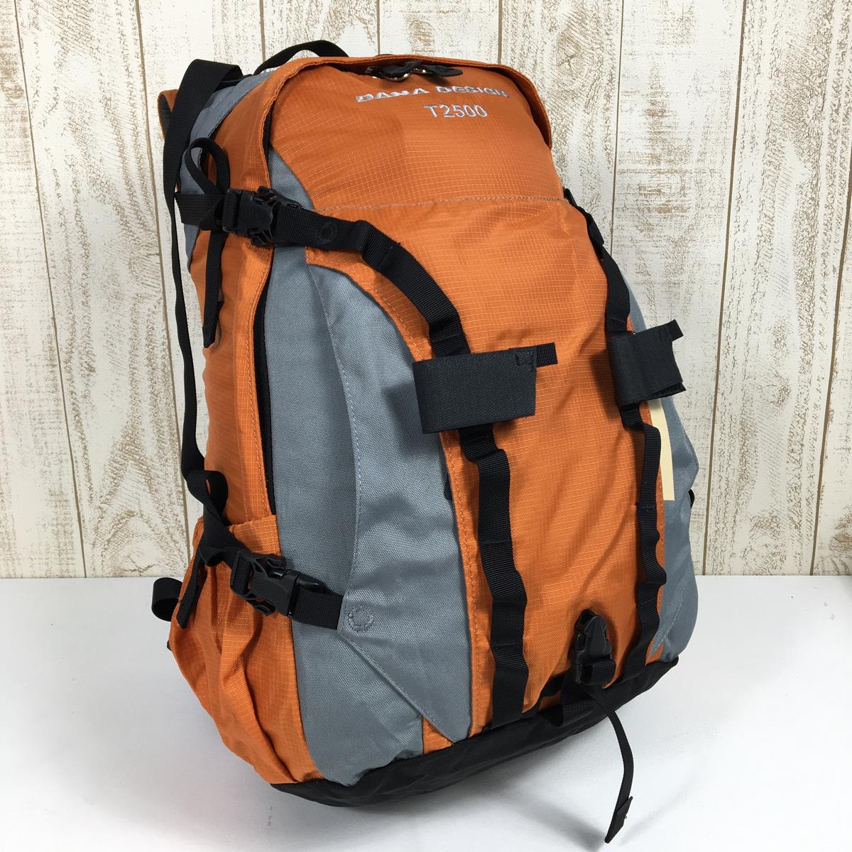 [常规橙色] Dana Design T2500 背包制造商消失，很难获得 Y2K #Y2K 日包容量 [~29L] 背包袋存储