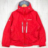 Women's Large Red Montbell Stream Jacket, Nylon, Hardshell Outerwear, GORE-TEX (Z00053738)