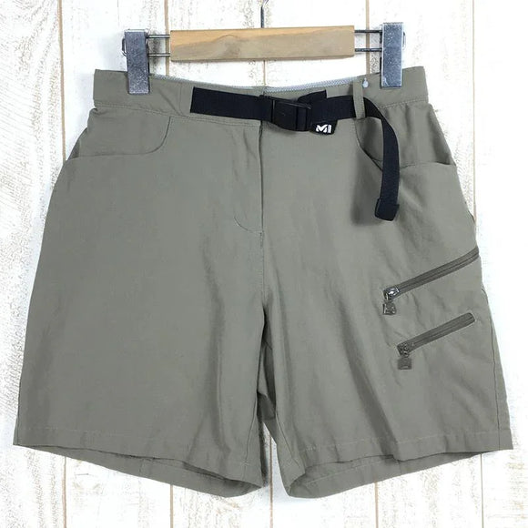 【Women's XS ベージュ系】 Millet ( ミレー ) レディース トレック ストレッチ ショーツ Ld Trek Stretch Short MIV4923 International Women's 化繊 ショーツ ショートパンツ ボトムス ウェア - 【公式】2ndGEAR（セカンドギア）Webショップ【登山用品・アウトドア用品専門 買取販売店】