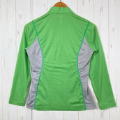 【Women's M グリーン系】 Finetrack ( ファイントラック ) ドラウト エア ジップネック ポリエステル ウェア トップス インナー シャツ ロングスリーブシャツ 化繊 z00060129  化繊 ロングスリーブシャツ インナー シャツ トップス ウ