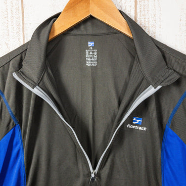 【Men's M グレー系】 Finetrack ( ファイントラック ) ドラウト エアジップ T Drought Air Zip T ベースレイヤー シャツ L2 FMM0412 Asian Men's 化繊 ショートスリーブシャツ インナー シャツ トップ - 【公式】2ndGEAR（セカンドギア）Webショップ【登山用品・アウトドア用品専門 買取販売店】