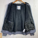 【Men's S グレー系】 Cloudveil ( クラウドベイル ) ボンディング シェルパ ニット ワッフル フーデッド フルジップ Bonded Sherpa Knit Waffle Hooded Full Zip コットン ウェア トップス インナー シ-3