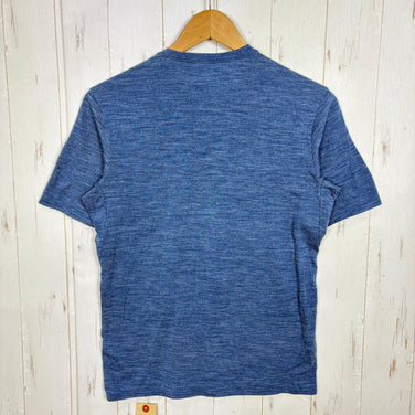 【Men's S ネイビー系】 2016 Patagonia ( パタゴニア ) キャプリーン メリノ デイリー ティーシャツ Merino Daily T-Shirt メリノウール ウェア トップス インナー シャツ ショートスリーブTシャツ クルーネック ウール