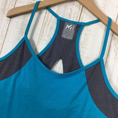 【Women's S ブルー系】 Millet ( ミレー ) タンクトップ クライミングウェア ヨガウェア International Women's タンクトップ ノースリーブシャツ インナー シャツ トップス ウェア - 【公式】2ndGEAR（セカンドギア）Webショップ【登山用品・アウトドア用品専門 買取販売店】