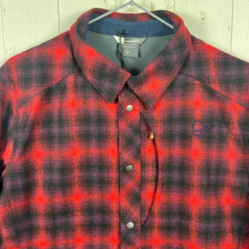 【Men's S ワインレッド系】 Norrona ( ノローナ ) タモック ウール シャツ メンズ Tamok Wool Shirt M's 1206-19 1201 TAWNY PORT z00056109 1201 TAWNY PORT ウール ロングスリーブシ - 0