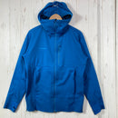 【Men's L ブルー系】 Mammut ( マムート ) アルティメート V ソフトシェル フーテッド ジャケット AF Ultimate V SO Hooded Jacket AF ポリエステル ウェア トップス アウター ジャケット ソフトシェル GORE-1