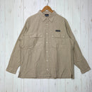 【Men's XL ベージュ系】 Columbia ( コロンビア ) ファイヤーホール レイク ロングスリーブ シャツ Firehole Lake LS Shirt ブラックレーベル コットン ウェア トップス インナー シャツ ロングスリーブシャツ コットン z0-1