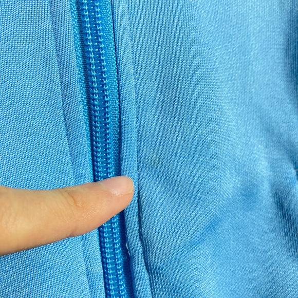 【Women's S ブルー系】 The North Face ( ザ・ノースフェイス ) アルゼンチン フルジップ トラック ジャケット 生産終了モデル 入手困難 ジャージ A5シリーズ 欧米規格モデル ポリエステル ウェア トップス アウター ジャケット  z00