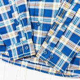 Columbia Independence Pass Long Sleeve Shirt, Men's Medium, Blue. Polyester. Perfect as a top or inner shirt.