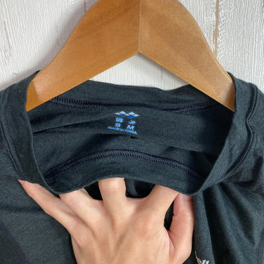 【Men's M ブラック系】 Montbell ( モンベル ) スーパーメリノウール L.W ラウンドネックシャツ Super Merino Wool L.W Round Neck Shirt メリノウール ウェア トップス インナー シャツ ロングスリーブTシ