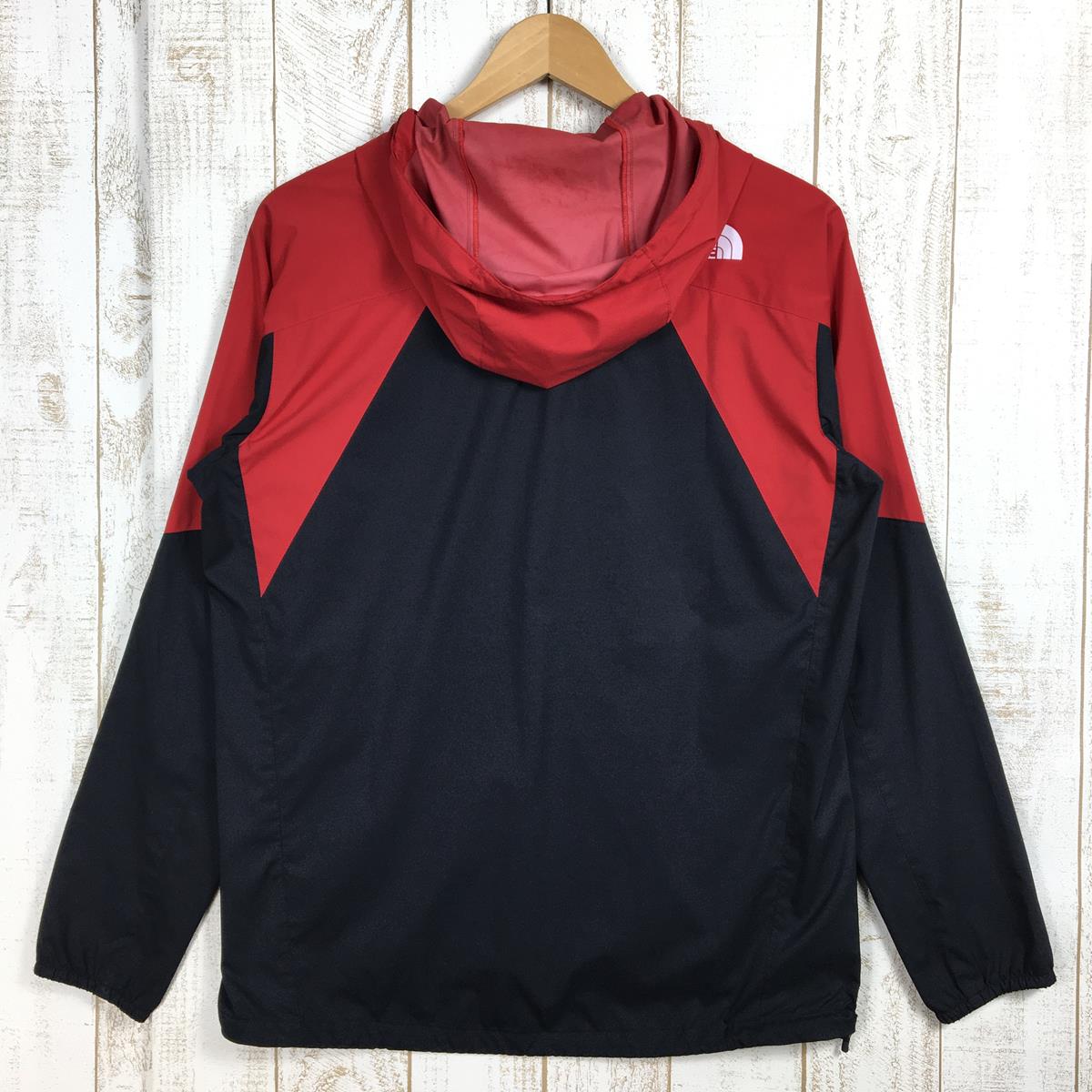 【Men's M レッド系】 The North Face ( ザ・ノースフェイス ) エニータイム ウィンド フーディ Anytime Wind Hoodie ウィンドシェル ジャケット NP21881 Asian Men's  ウィンドシェル アウター ジャケ