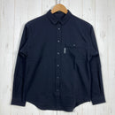 【Women's S ブラック系】 Ridge Mountain Gear ( リッジマウンテンギア ) ポリベーシックロングスリーブシャツ Poly Basic Long Sleeve Shirt Black Navy ポリエステル ウェア トップス インナー シャツ-1