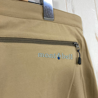 【Men's L ベージュ系】 Montbell ( モンベル ) ストレッチ ライト パンツ Stretch Light Pants 1WAYストレッチ はっ水加工 薄手 ナイロン ウェア ボトムス ロングパンツ ソフトシェル z00061373  ソフトシェル
