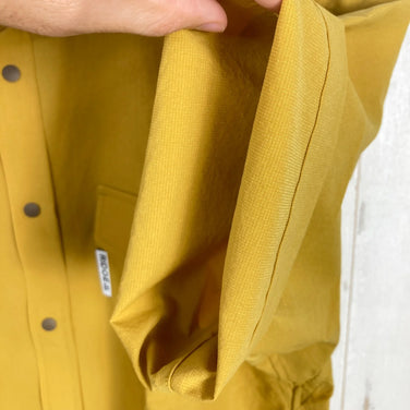 Women's Medium Yellow Ridge Mountain Gear Basic Short Sleeve Shirt in Rustic Mustard, Polyester, Top, Undershirt