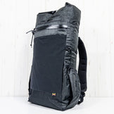 均码黑色 Waymark Gear Company Mile 28L 尼龙收纳背包/背包（容量高达 29L）ECO PAK E（已停产型号，很难找到）