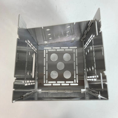 One Size Silver Firebox Stove Gen 2 Stainless Steel Camping Gear Fire Pit (z00054112)