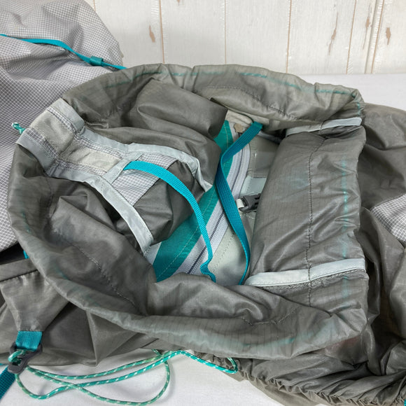 【Women's M グレー系】 Osprey ( オスプレー ) ルミナ 45 Lumina 45 シアンシルバー ウルトラライト エアスピード ナノフライ ナイロン バッグ ストレージ バックパック 容量【30L～54L】 z00061746 シアンシルバー 容量