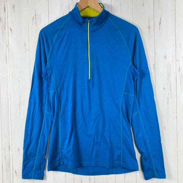 【Men's S ブルー系】 Icebreaker ( アイスブレーカー ) 200 メリノ ボディーフィット ゾーン シャツ 200 Merino Bodyfit Zone Shirt メリノウール ウェア トップス インナー シャツ ロングスリーブシャツ ウー