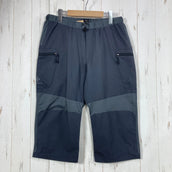 【Men's M グレー系】 Axesquin ( アクシーズクイン ) クロップド メッシュストレッチパンツ ポリエステル ウェア ボトムス ショーツ ショートパンツ z00061415 ショーツ ショートパンツ ボトムス ウェア