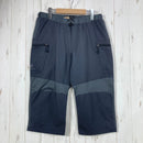 【Men's M グレー系】 Axesquin ( アクシーズクイン ) クロップド メッシュストレッチパンツ ポリエステル ウェア ボトムス ショーツ ショートパンツ  z00061415   ショーツ ショートパンツ ボトムス ウェア-1
