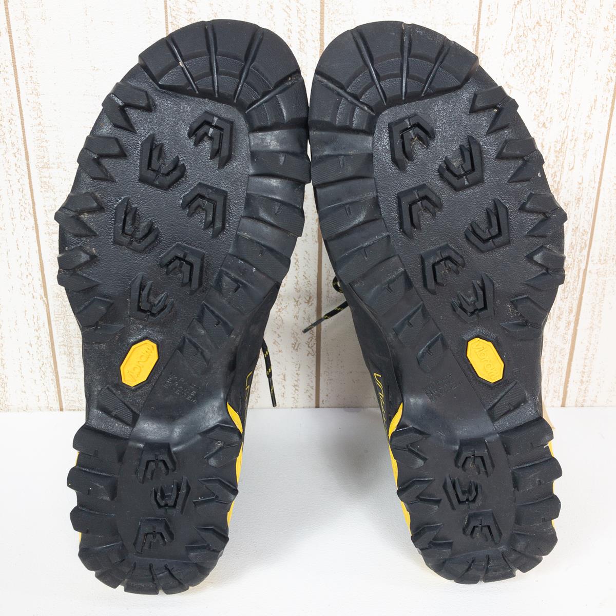 [男士 27.3 厘米炭灰色] La Sportiva Traverse X5 Gore-Tex TX5 GTX 皮革 27I 男士碳/黄色徒步靴鞋类