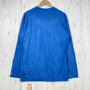 【Men's XL ブルー系】 Ridge Mountain Gear ( リッジマウンテンギア ) メリノ ベーシック ティー Merino Basic Tee Azure Blue メリノウール ウェア トップス インナー シャツ ロングスリーブTシャツ クルー-2