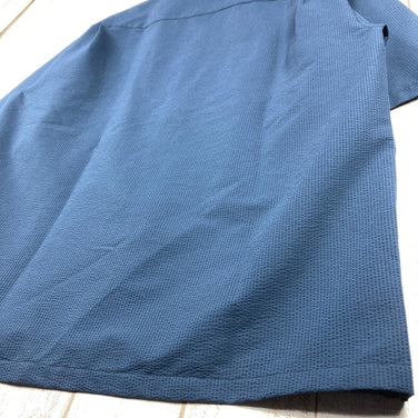 【Men's L ネイビー系】 The North Face ( ザ・ノースフェイス ) ショートスリーブ シアサッカー ベントメッシュ シャツ NR22360 Asian Men's 化繊 ショートスリーブTシャツ クルーネック インナー シャツ トップス ウェ - 【公式】2ndGEAR（セカンドギア）Webショップ【登山用品・アウトドア用品専門 買取販売店】