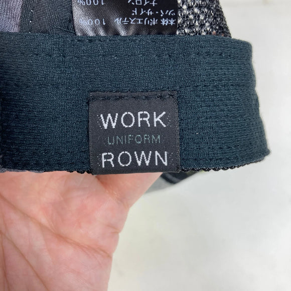 【Unisex OneSize グリーン系】 Workrown Uniform ( ワークラウン ユニフォーム ) マウンテン メッシュキャップ Mountain Mesh Cap 生産終了モデル 入手困難 blooper backpacks コラボ ポリエステル ウェア ウェア