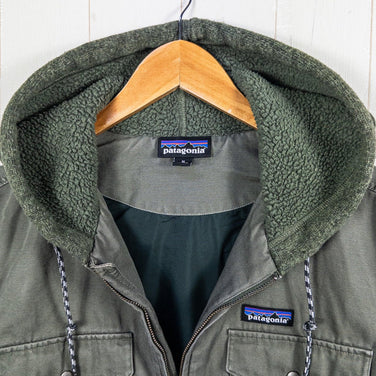 男士中绿色 2016 Patagonia Better 毛衣混合连帽衫（已停产，难以找到）有机棉上衣/外套