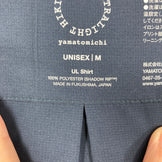 【Unisex M ネイビー系】 Yamatomichi ( 山と道 ) ユーエル シャツ UL Shirt ポリエステル ウェア トップス インナー シャツ ロングスリーブシャツ 化繊 z00060218  化繊 ロングスリーブシャツ インナー シャツ トップス ウ