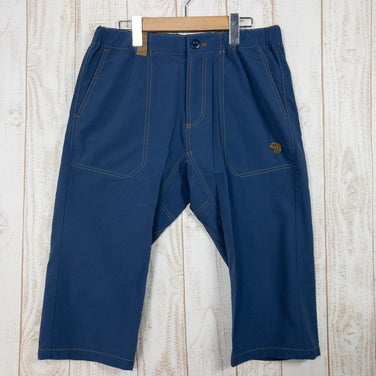 【Men's M ブルー系】 Mountain Hardwear ( マウンテンハードウェア ) ソフトシェル クロップド パンツ Softshell Cropped Pants ナイロン OE0863 Men's ソフトシェル ショーツ ショートパンツ ボトム - 【公式】2ndGEAR（セカンドギア）Webショップ【登山用品・アウトドア用品専門 買取販売店】