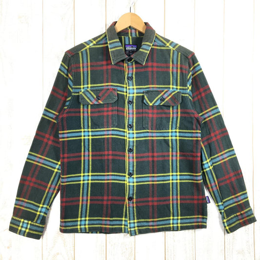 【Men's S グリーン系】 Patagonia ( パタゴニア ) フィヨルド フランネル シャツ Fjord Flannel Shirt アジアンフィット ネルシャツ 生産終了モデル 入手困難 54130 Asian Men's  コットン ロングスリーブシャ