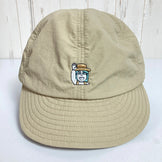 Halo Commodity Original "JUN OSON" Bend Banner Cap, One Size, Beige. Nylon.