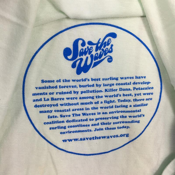 【Women's XS ブルー系】 Patagonia ( パタゴニア ) ウィメンズ Savethewaves.Org オーガニックコットン Tシャツ International Women's コットン ショートスリーブTシャツ クルーネック インナー シャツ ト - 【公式】2ndGEAR（セカンドギア）Webショップ【登山用品・アウトドア用品専門 買取販売店】
