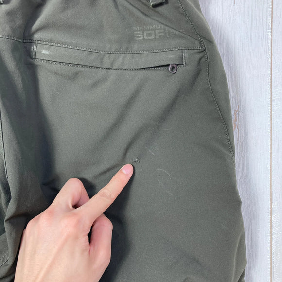 【Men's XS グリーン系】 Mammut ( マムート ) ソフテック トラバース パンツ Softech Traverse Pants ポリエステル ウェア ボトムス ロングパンツ ソフトシェル z00055758  ソフトシェル ロングパンツ ボトムス ウェ