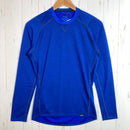 【Men's S ブルー系】 2014 Patagonia ( パタゴニア ) キャプリーン 2 LW クルー アジアフィット Capilene 2 LW Crew Asia Fit ポリエステル ウェア トップス インナー シャツ ロングスリーブTシャツ クルー-1